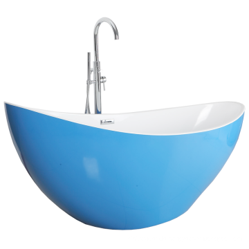 SL9107 Deutsches Design elegant farbenfrohe Acryl One Piece Freesting Badewanne